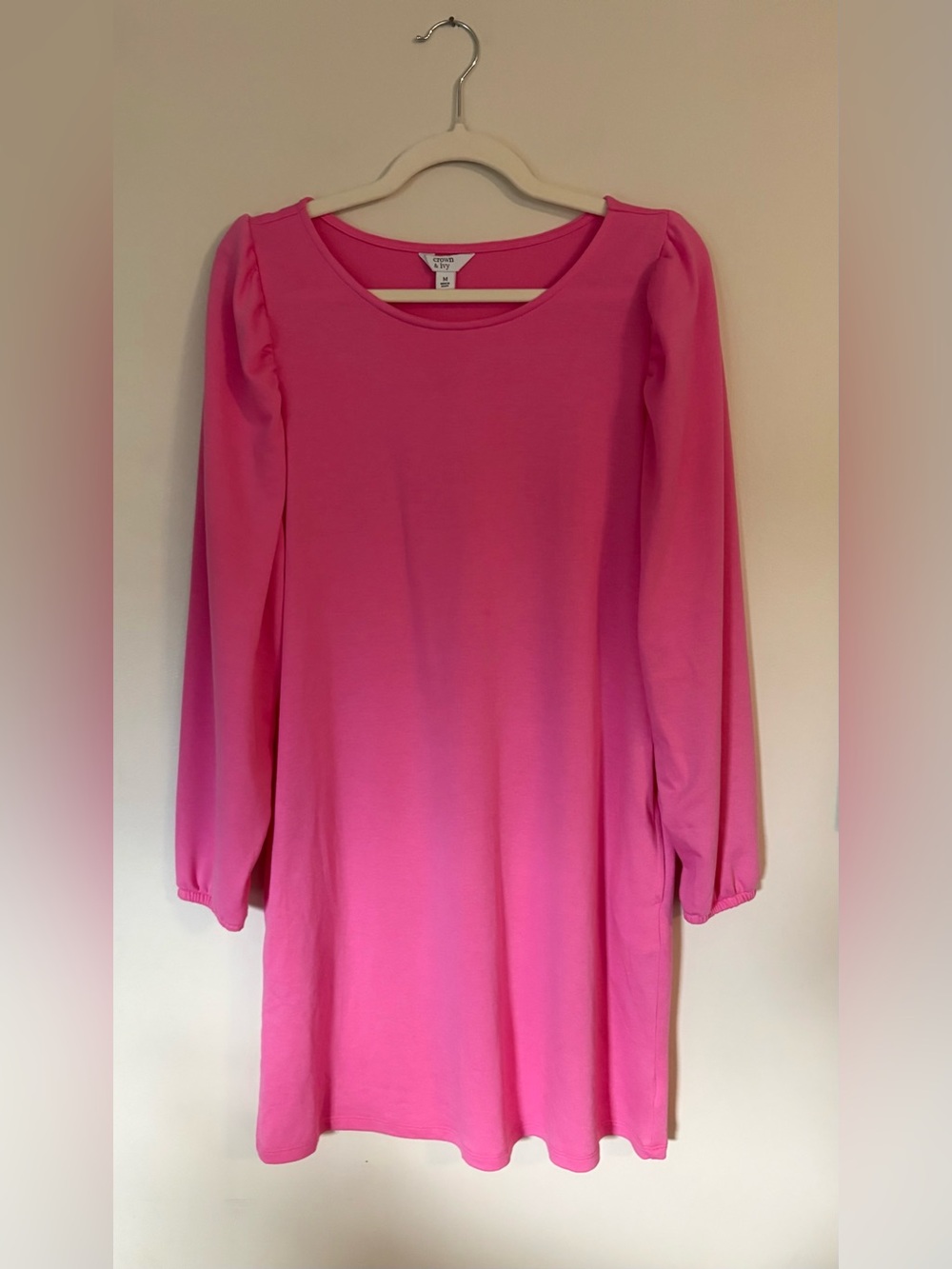 Crown & Ivy Bubblegum Pink Dress Med